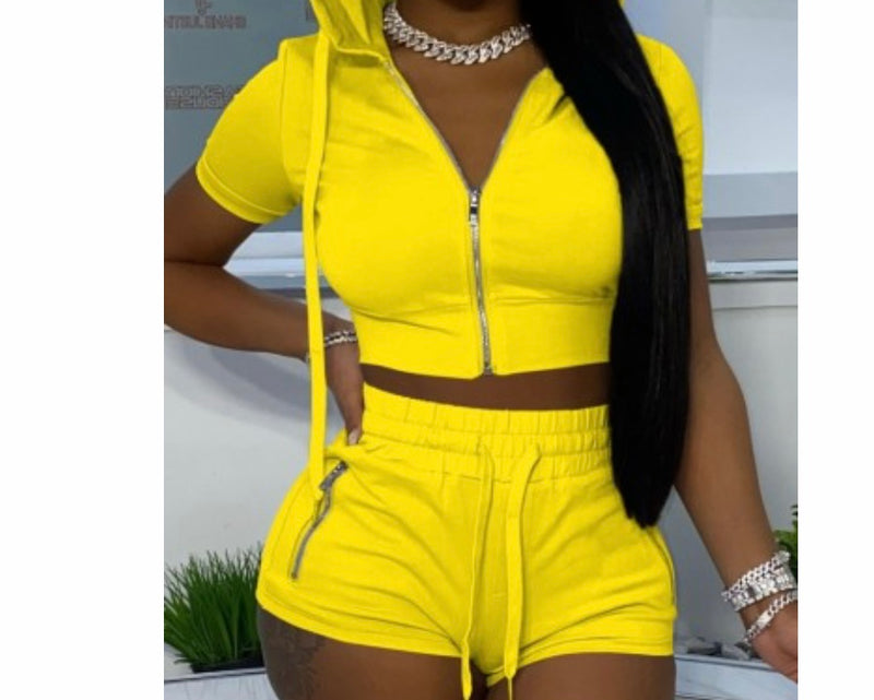 Summertime 2 piece short set