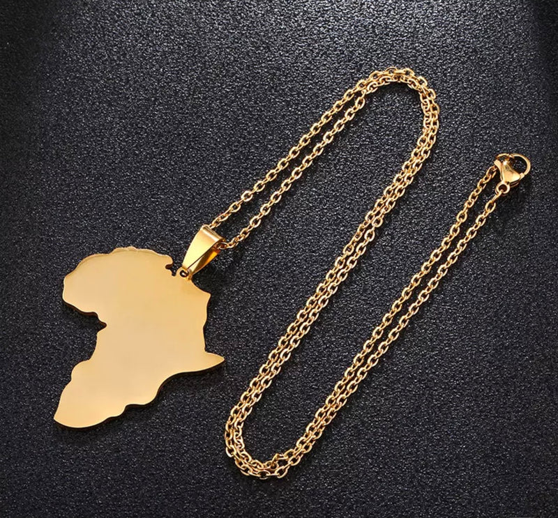 African pendant necklace